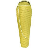 Grüezi bag Biopod DownWool Extreme Light 200, Körpergröße 175-200cm, 600g, ca. 12°C bis -4°C, Sommerschlafsack, herausragendes Schlafklima, Warm Olive von Grüezi bag