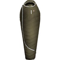 Grüezi bag Biopod DownWool Ice CompostAble Winter Schlafsack, 215x80x50 cm, 1600g, Packmaß 23x40 cm, bis 185 cm Körpergröße von Grüezi bag