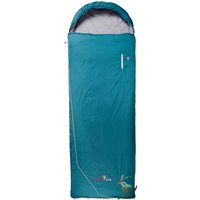 Grüezi bag Biopod Wolle Goas Comfort Links Schlafsack, Almwolle-Füllung, bis 191 cm Körpergröße, 1600g, Packmaß Ø21x39 cm, Camping/Hütte/Zelten von Grüezi bag