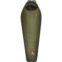 Grüezi bag Biopod Wolle Survival 185 Schlafsack, Almwolle-Füllung, 215x78x50cm, 1200g, Packmaß Ø27x23cm, Camping/Hütte/Zelten, bis 185 cm Körpergröße von Grüezi bag