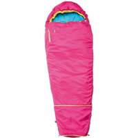 Grüezi bag Kids Grow Colorful Rose mitwachsender Kinderschlafsack, Körpergröße 100-150 cm, Mumienschlafsack, 1000g, Ø21 x 15 cm, raschelfrei von Grüezi bag
