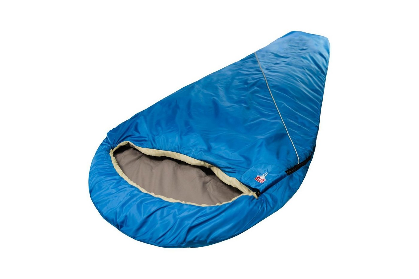 Grüezi bag Mumienschlafsack Mikrofaser, Cloud Mumie Rechts 225 x 80cm für Körpergröße 160-194 cm von Grüezi bag