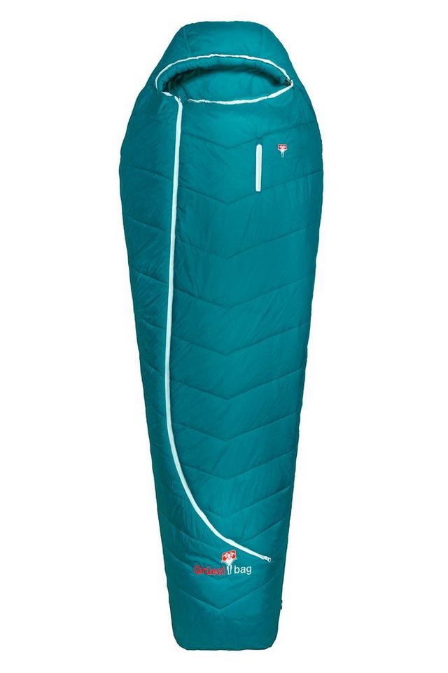 Grüezi bag Mumienschlafsack Mikrofaser, Synpod Island 185 Leichter Schlafsack, für Körpergröße bis 185 cm von Grüezi bag