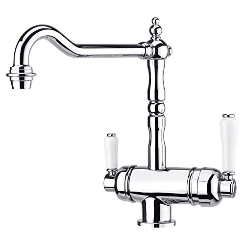 Grünblatt 3-Wege-Küchenarmatur für gefiltertes Trinkwasser (2 - Nostalgie) von Grünblatt