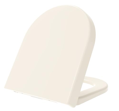 Grünblatt WC Sitz passend zu Villeory & Boch Subway Absenkautomatik und abnehmbar zur Reinigung, Material Duroplast (passend zu Subway 1.0 Farbe Pergamon) von Grünblatt