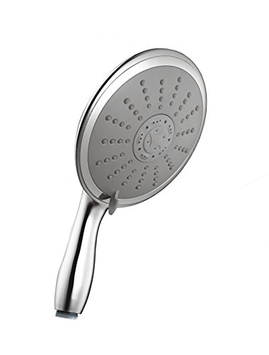 Grünblatt Wellness Handbrause 165 mm Groß 5 x Strahlarten Regenbrause von Grünblatt