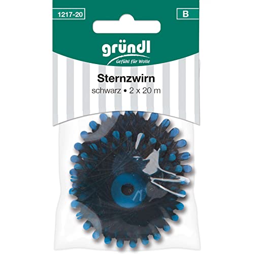 Gründl 2 Sternzwirn 2 x 20 Meter = 40 Meter Zwirn schwarz Gründl 2 Sternzwirn 2 x 20 Meter = 40 Meter Zwirn schwarz von Gründl
