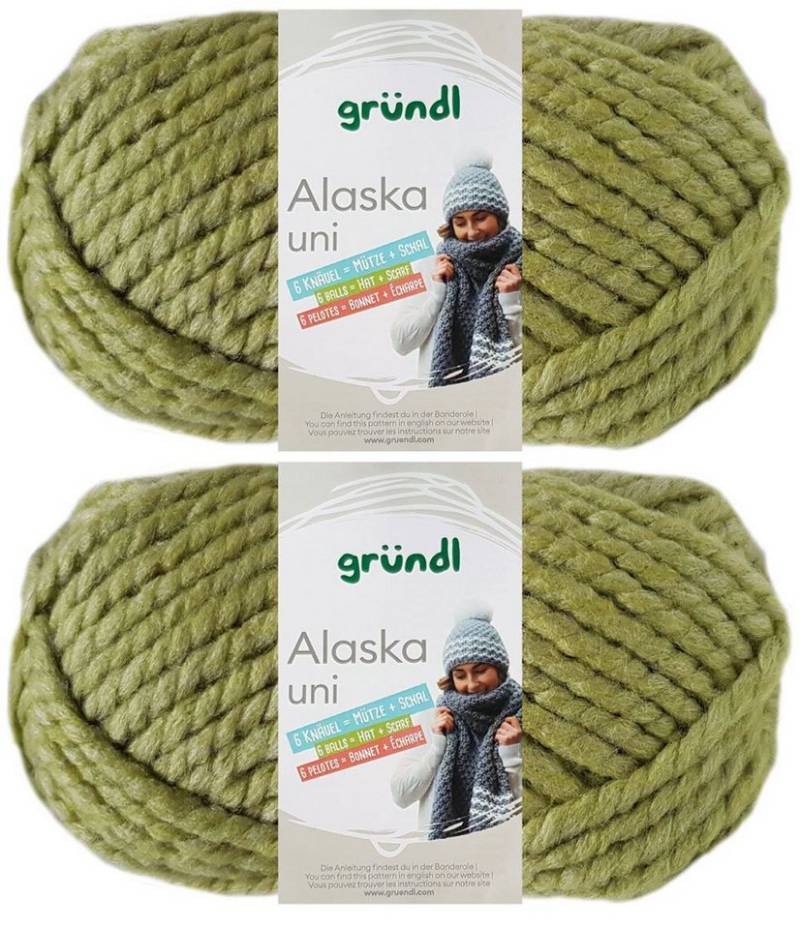 Gründl 2x100 Gramm Gründl Wolle Alaska Wolle Uni Häkelwolle Gründl 2x100 Gramm Gründl Wolle Alaska Wolle Uni Häkelwolle von Gründl
