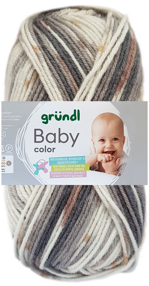 Gründl 50 Gramm Gründl Baby Color Bastelgarn von Gründl