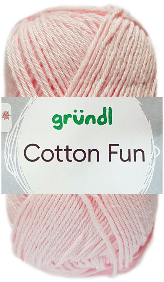 Gründl 50 Gramm Gründl Cotton Fun 37 Orchidee Häkelwolle von Gründl