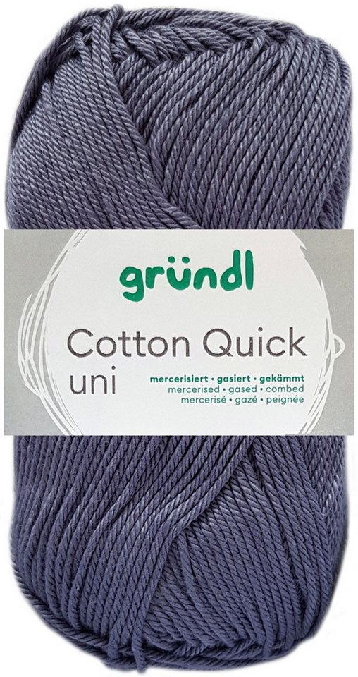 Gründl 50 Gramm Gründl Wolle Cotton Quick Uni Farbauswahl Häkelwolle Gründl 50 Gramm Gründl Wolle Cotton Quick Uni Farbauswahl Häkelwolle von Gründl