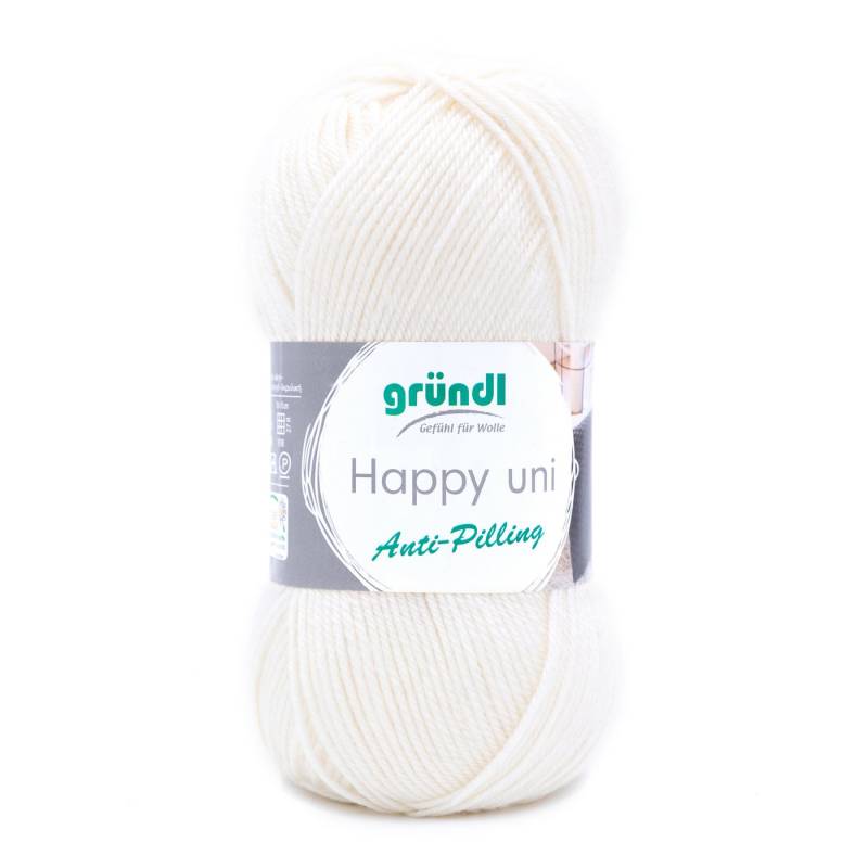 Gründl Happy uni Häkelwolle, 100 g von Gründl