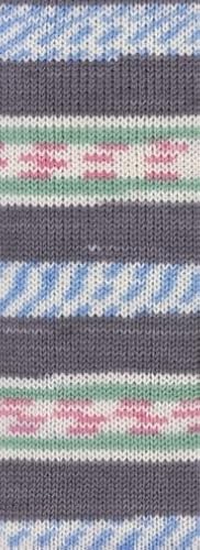 Gründl Hot Socks Como 6-fach 06 - grau-rosa-hellblau-hellgrün-weiß Gründl Hot Socks Como 6-fach 06 - grau-rosa-hellblau-hellgrün-weiß von Gründl