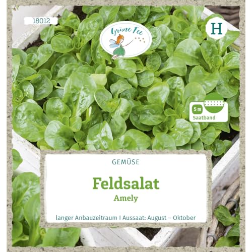 Grüne Fee - Feldsalat Amely Saatband 5 m Samen - 18012 von Grüne Fee