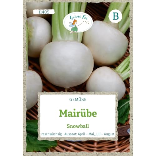 Grüne Fee - Mairübe Snowball Samen - 11405 von Grüne Fee