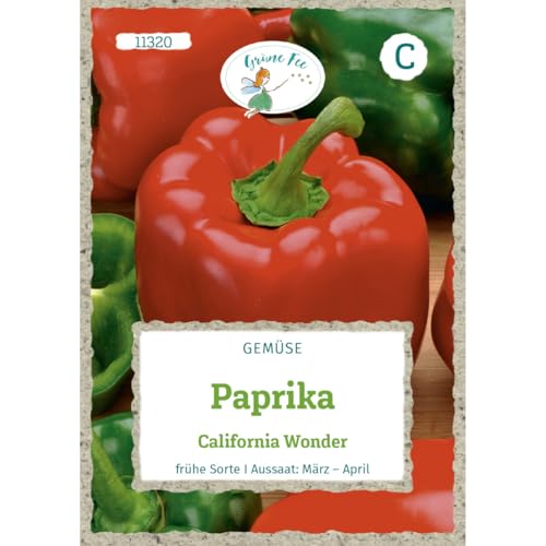 Grüne Fee - Paprika California Wonder Samen - 11320 von Grüne Fee