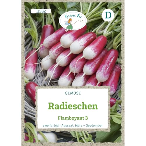 Grüne Fee - Radieschen Flamboyant 3 Samen - 11352 von Grüne Fee