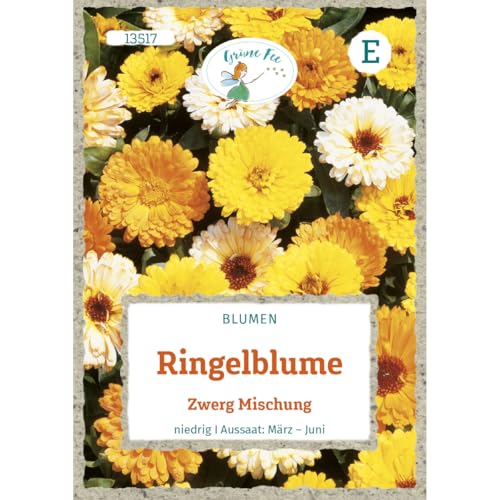 Grüne Fee - Ringelblume Zwerg Mischung Samen - 13517 von Grüne Fee