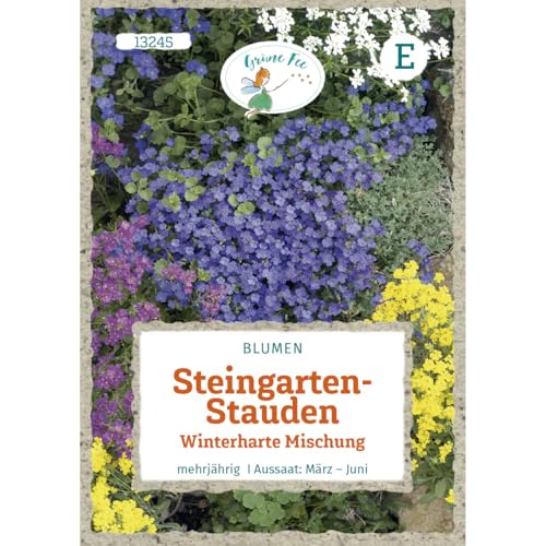 Grüne Fee - Steingarten-Stauden Winterharte Mischung Samen - 13245 von Grüne Fee
