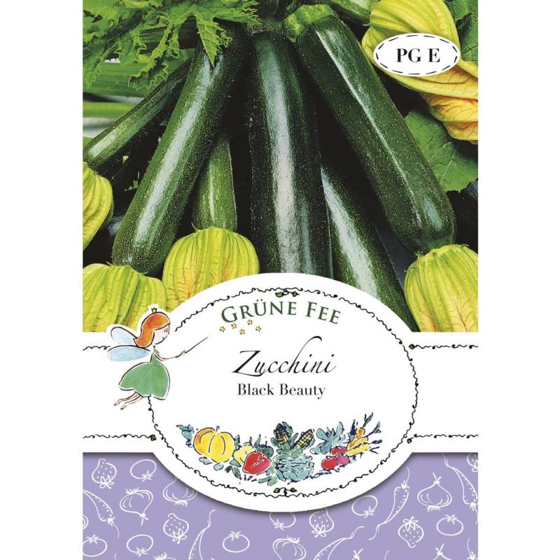 Grüne Fee Zucchini Black Beauty Saatgut von Grüne Fee