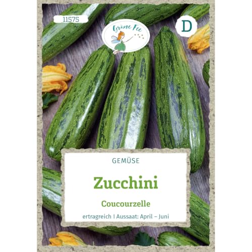 Grüne Fee - Zucchini Coucourzelle Samen - 11575 von Grüne Fee