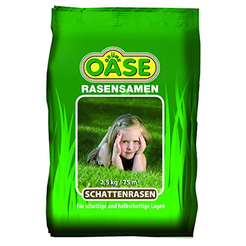 Grüne Oase Rasensamen GO-130 Schattenrasen 2,5 kg, grün von Grüne Oase