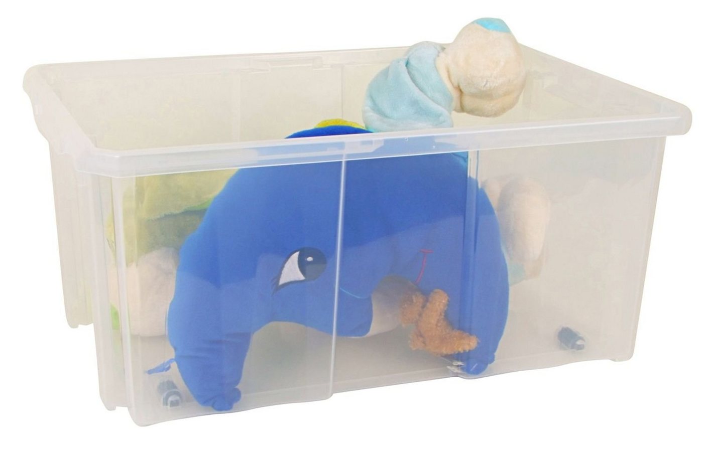 Grüner Jan Aufbewahrungsbox Aufbewahrungsbox Stapelbox Rollbox Spielzeugkiste Rollenbox Kiste 60x2 Grüner Jan Aufbewahrungsbox Aufbewahrungsbox Stapelbox Rollbox Spielzeugkiste Rollenbox Kiste 60x2 von Grüner Jan