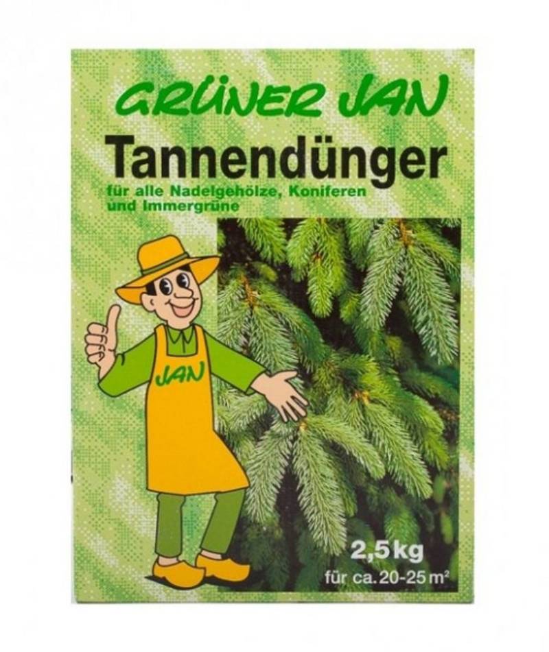 Grüner Jan Pflanzendünger Grüner Jan Tannendünger 2,5 kg von Grüner Jan