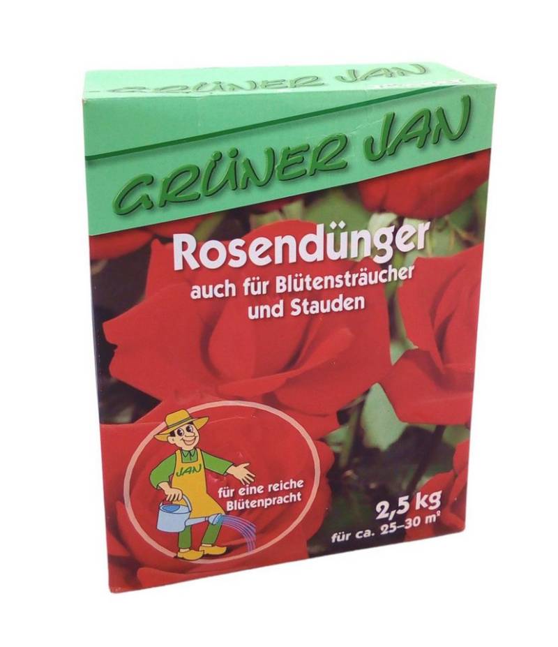 Grüner Jan Pflanzendünger Grüner Jan Rosendünger 5 kg von Grüner Jan