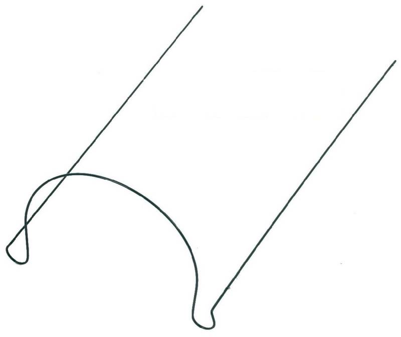 Grüner Jan Rankhilfe 5 Stück Blumenstütze 100x35 Rankhilfe von Grüner Jan
