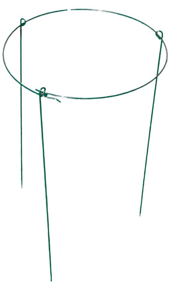 Grüner Jan Rankhilfe Metall-Pflanzenstütze 60x35cm Blumenstütze Staudenhalter Rosenstütze von Grüner Jan