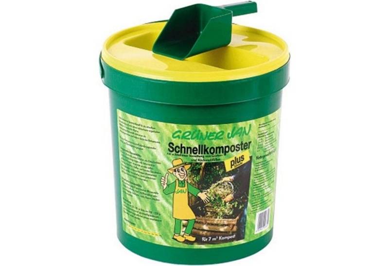 Grüner Jan Thermokomposter Schnellkomposter 6kg mit Schaufel Bodenhilfsstoff Gartenkomposter von Grüner Jan