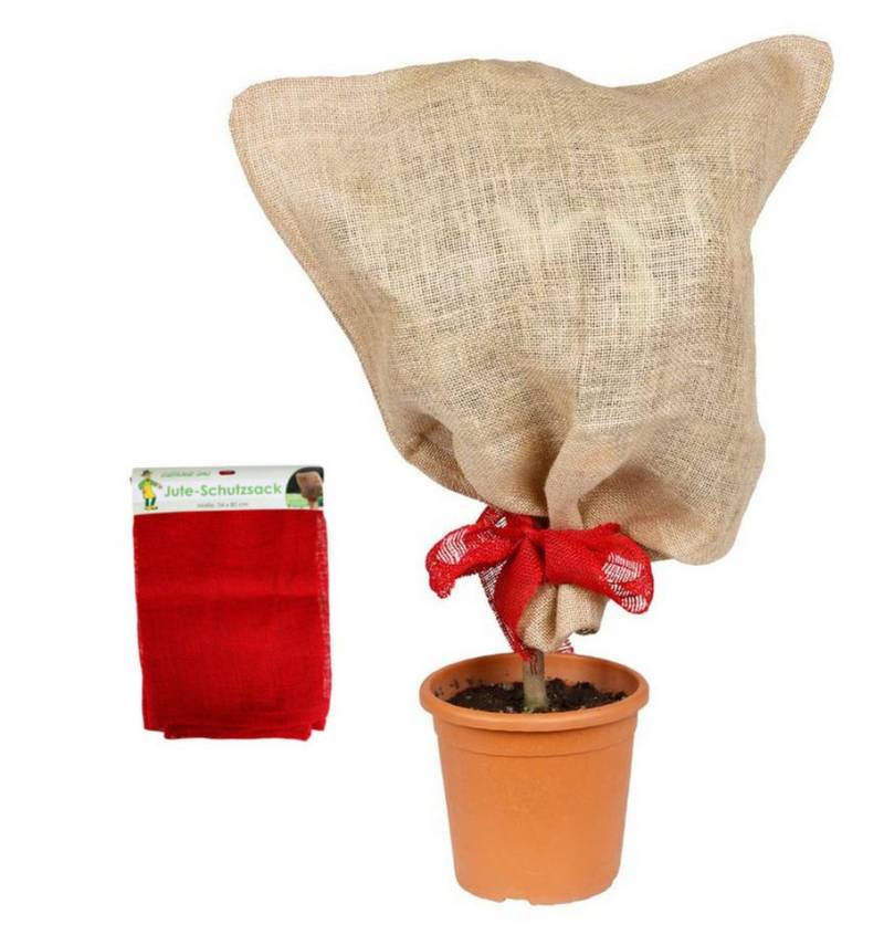 Grüner Jan Unkrautvlies Jutesack Pflanzen-Schutzsack Winterschutz Pflanzenschutz Frostschutz von Grüner Jan