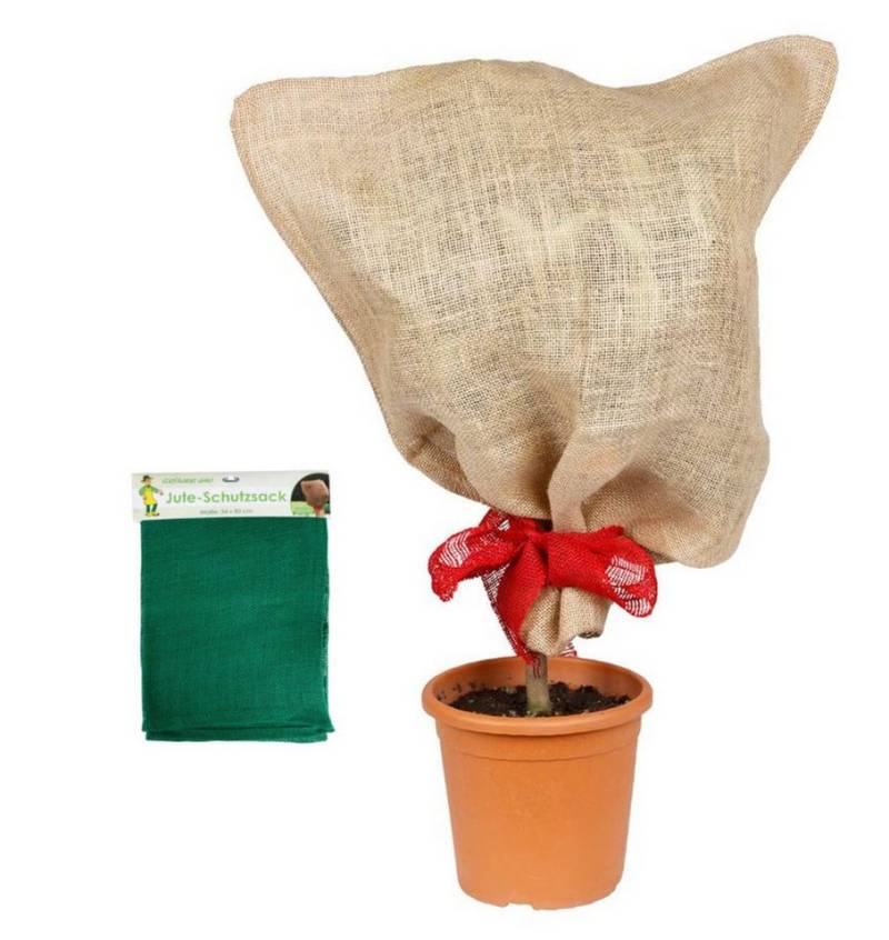 Grüner Jan Unkrautvlies Jutesack Pflanzen-Schutzsack Winterschutz Pflanzenschutz Frostschutz von Grüner Jan