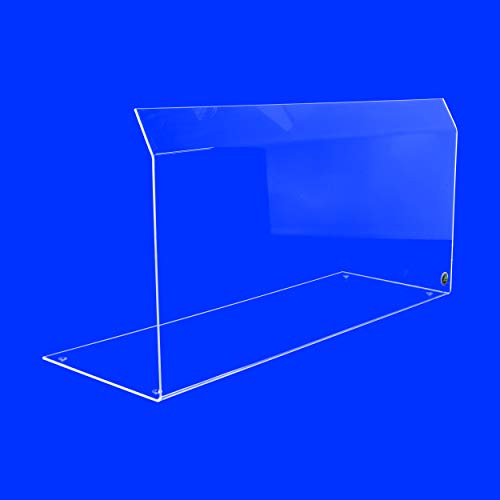 Grünke Original Spuckschutz Thekenaufsatz Nr. 1 Hustenschutz Niesschutz aus Acrylglas Acryl (Breite: 60cm) (Höhe: 30cm) von Grünke