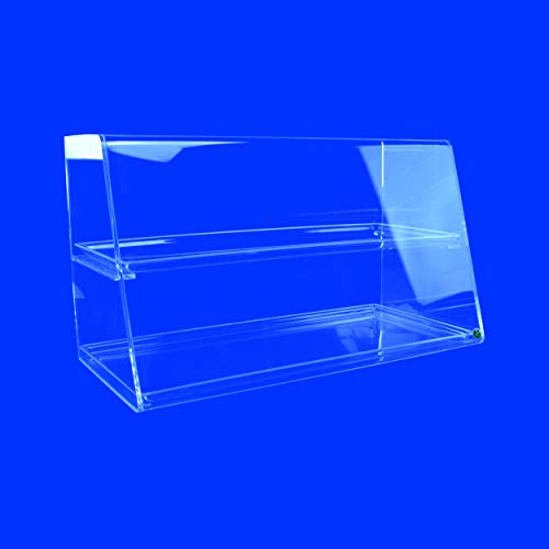 Grünke Thekenaufsatz Nr. 2 Acryl Premium 100cm Breit Spuckschutz Vitrine Hustenschutz Greifschutz Niesschutz (100cm) von Grünke