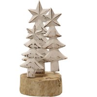 Tannenbäume Auf Holzscheibe; Winterdekoration Tannenbäume Auf Holzscheibe; Winterdekoration von GruenzimmerGmbH