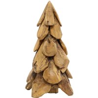 Teakholztannenbaum; Tanne Aus Holz, Dekoration Für Drinnen & Draußen; Winterdeko Teakholztannenbaum; Tanne Aus Holz, Dekoration Für Drinnen & Draußen; Winterdeko von GruenzimmerGmbH