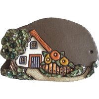 Haus Mit Sonnenblume Haus Mit Sonnenblume von GrunauKunstgewerbe