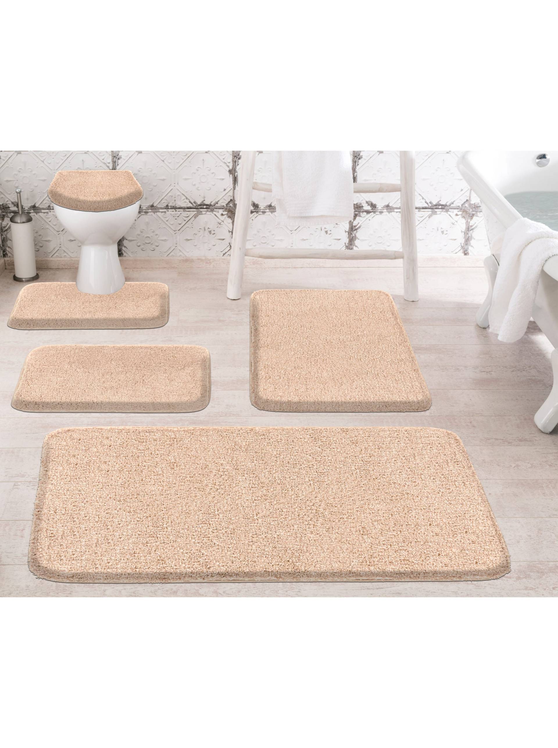 Badematte in beige von Grund von Grund