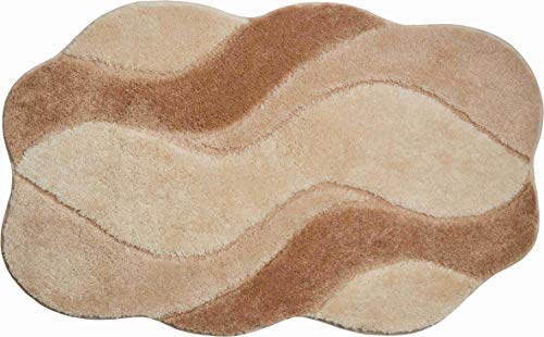 GRUND Badteppich CARMEN 60 x 100 cm beige von Grund