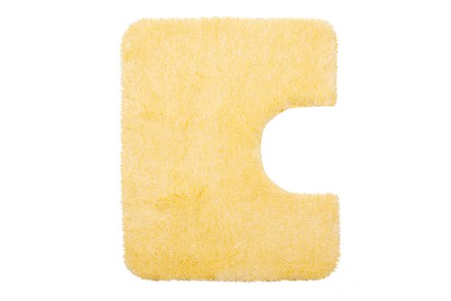 Grund 2559064087 WC-Vorlage mit Ausschnitt Melos, 60 x 50 cm, licht gelb von Grund