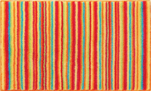Grund 349116088 Badteppich Stripes, 60 x 100 cm, bunt von Grund