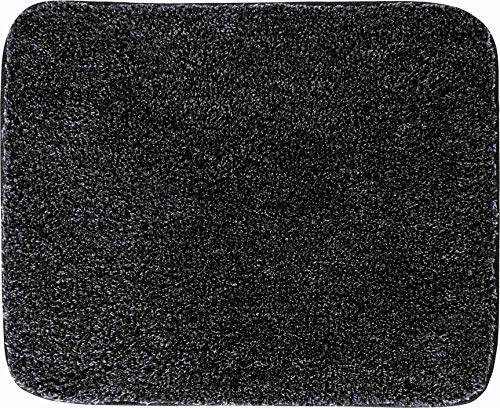 Grund Melange Badteppich, Acryl, Anthrazit, 50 x 60 cm von Grund