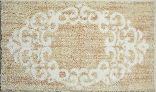 Grund Badteppich, 100% Polyacryl Supersoft, Sand, 70x120 cm von Grund