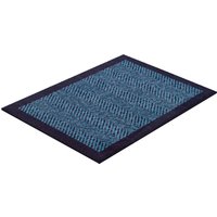 Grund Fußmatte "Herringbone", rechteckig, 8 mm Höhe, Schmutzfangmatte mit Bordüre, In- und Outdoor geeignet, waschbar von Grund