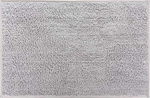 Grund Marla Badteppich, Baumwolle, Grau, 60x90 cm von Grund