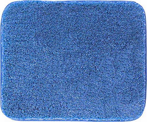 Grund Melange Badteppich, Acryl, Denim, 50 x 60 cm von Grund