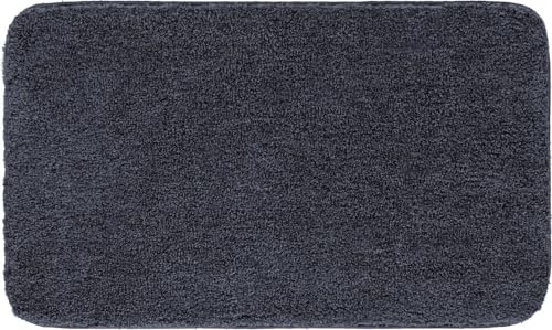 Grund Melange Badteppich, Acryl, Granit, 50 x 80 cm von Grund