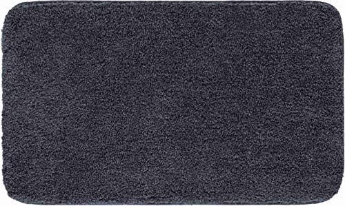 Grund Melange Badteppich, Acryl, Granit, 50 x 80 cm von Grund
